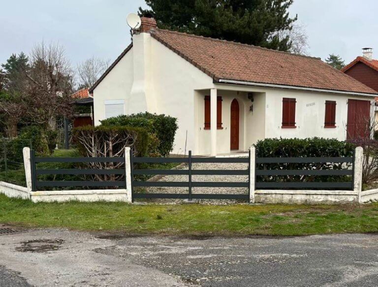 portail cloture quend plage