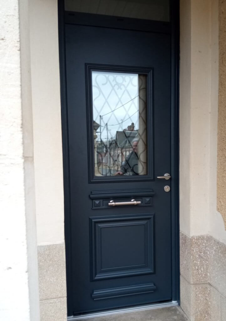 porte entree aluminium carlepont