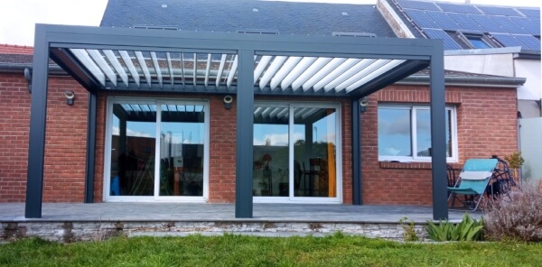 pergola bioclimatique villers bretonneux somme