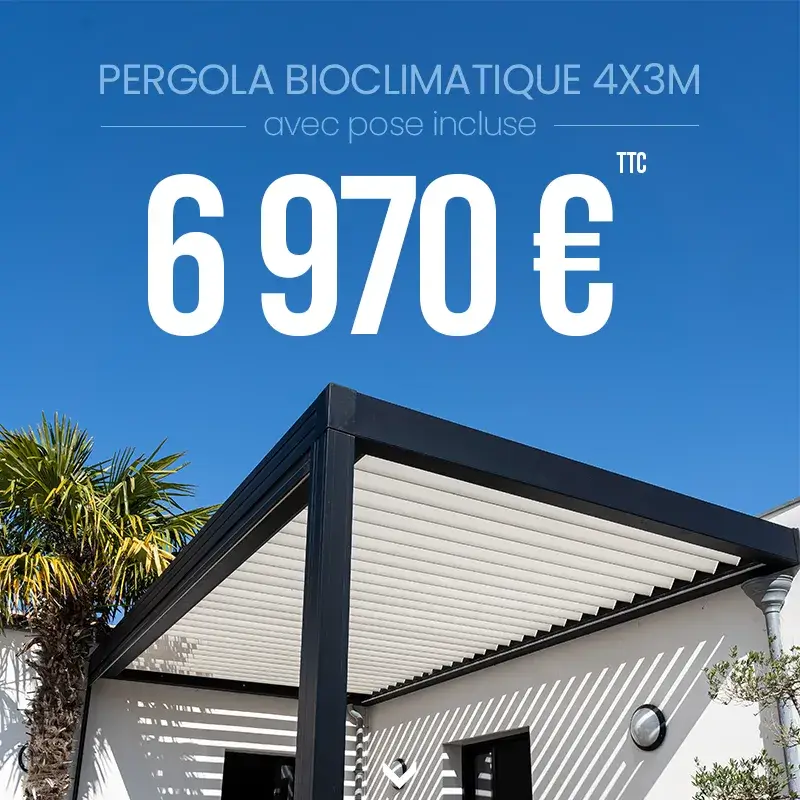 offre pergola bioclimatique protection solaire